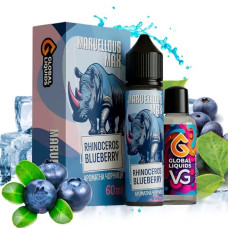 Набір для самозамісу Marvellous Max 60 мл Rhinoceros Blueberry (ароматна чорниця)