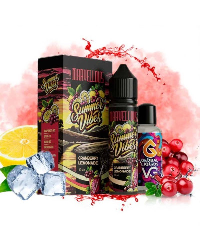 Набор для самозамеса Marvellous Summer Vibes 60 мл Cranberry Lemonade (лимонад с клюквой)