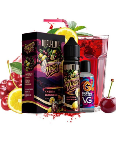 Набір для самозамісу Marvellous Summer Vibes 60 мл Cherry Lemonade (вишневий лимонад)