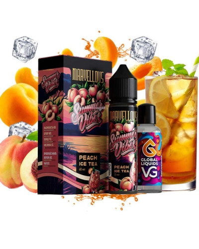 Набор для самозамеса Marvellous Summer Vibes 60 мл Peach Ice Tea (холодный персиковый чай)