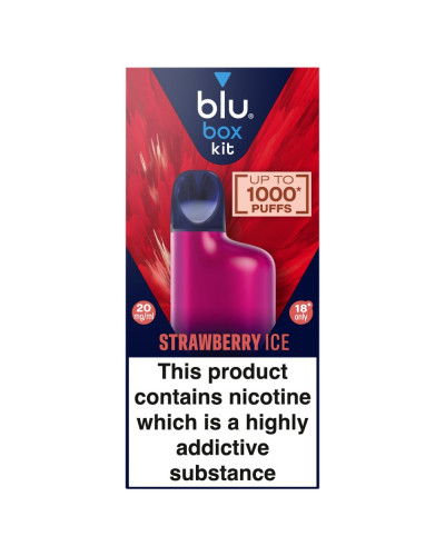 Pod система Blu Box Kit Strawberry Ice (клубника лед) 20мг