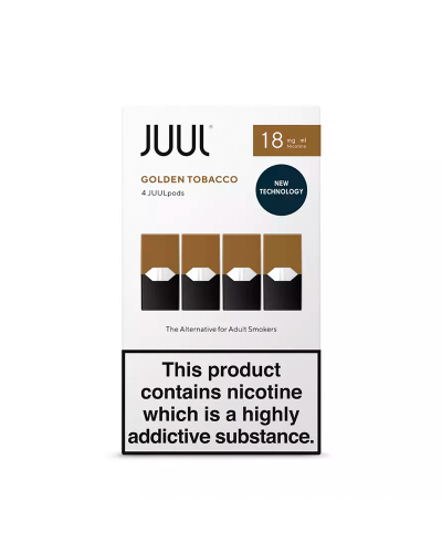 Картриджі JUUL 1 Golden Tobacco 9мг