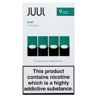 Картриджі JUUL 1 Mint (м'ята) 9 мг