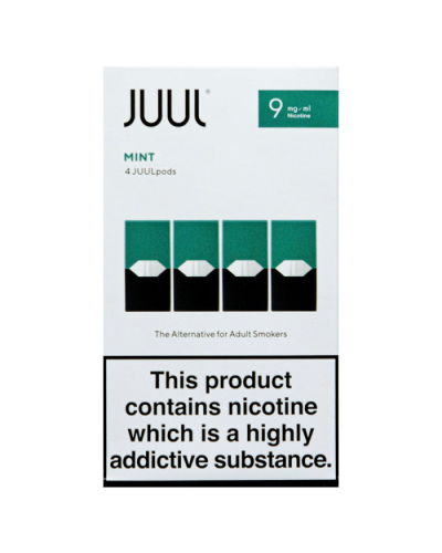 Картриджі JUUL 1 Mint (м'ята) 9 мг