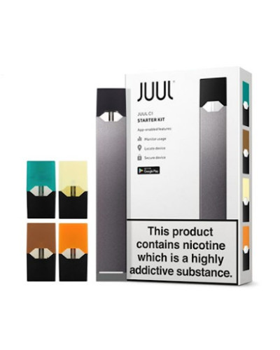 Pod система JUUL С1 starter kit 4 units (Mango Nectar, Glacier Mint, Golden Tobacco, Royal Creme)