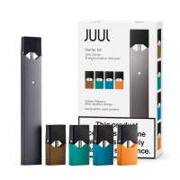 Pod система JUUL 1 starter kit 4 units (Golden Tobacco, Mint, Menthol, Mango)