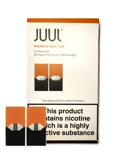 Картриджи JUUL 1 Mango (манго) 18мг 2 шт