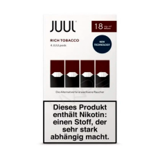 Картриджі JUUL 1 Rich Tobacco 18мг