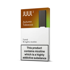 Картриджі JUUL 2 Autumn Tobacco 18мг (м'який натуральний тютюн)