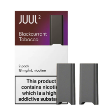 Картриджі JUUL 2 Blackcurrant Tobacco (смородина табак) 18мг