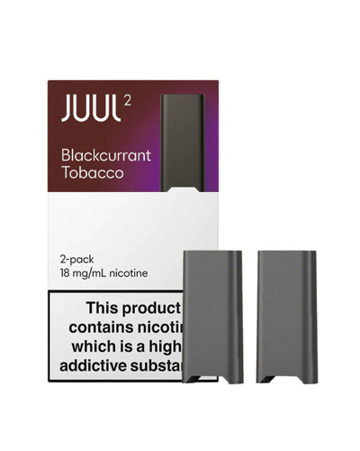 Картриджи JUUL 2 Blackcurrant Tobacco (смородина табак) 18мг