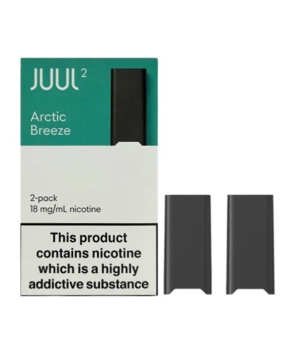 Картриджі JUUL 2 Arctic Breeze 18мг (м'ята ментол)