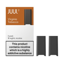 Картриджі JUUL 2 Virginia Tobacco 18мг (тютюн Вірджинія)