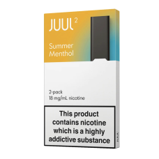 Картриджі JUUL 2 Summer Menthol 18мг (ментол тропічні фрукти)