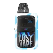 Pod система Lost Vape Ursa Epoch "Flame Ice" в бело-голубом цвете