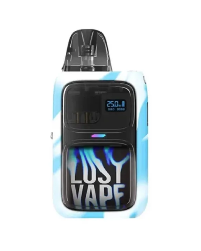 Pod система Lost Vape Ursa Epoch "Flame Ice" у біло-блакитному кольорі