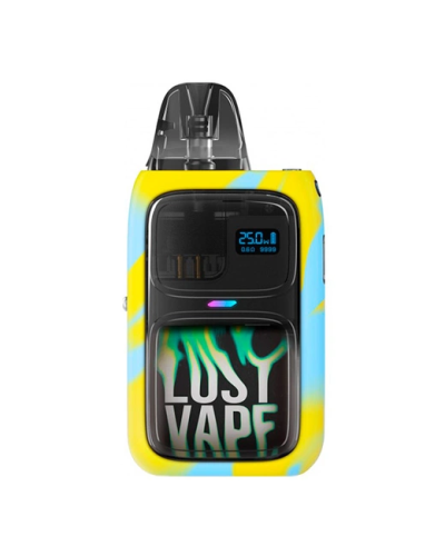 Pod система Lost Vape Ursa Epoch "Flame Strike" у жовто-блакитному кольорі