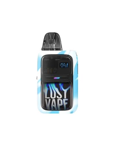 Pod система Lost Vape Ursa Epoch "Flame Ice" у біло-блакитному кольорі