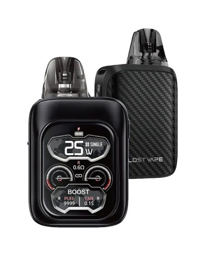 Pod система Lost Vape Ursa Baby 3 PRO Black Carbon (Черный карбон)