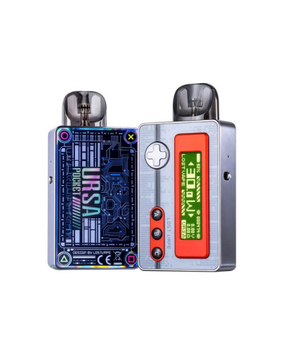 Pod система Lost Vape Ursa Pocket Pod "Hellsing Grey" в сером цвете