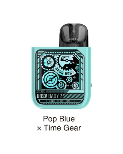 POD-СИСТЕМА LOST VAPE URSA BABY 2 "POP BLUE x TIME GEAR"