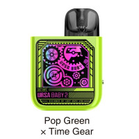 POD-СИСТЕМА LOST VAPE URSA BABY 2 "POP GREEN x TIME GEAR"