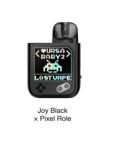 POD-СИСТЕМА LOST VAPE URSA BABY 2 "JOY BLACK x PIXEL ROLE"
