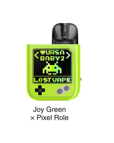POD-СИСТЕМА LOST VAPE URSA BABY 2 "JOY GREEN x PIXEL ROLE"
