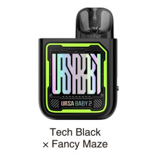 POD-СИСТЕМА LOST VAPE URSA BABY 2 "TECH BLACK x FANCY MAZE"