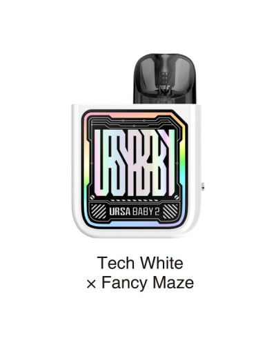 POD-СИСТЕМА LOST VAPE URSA BABY 2 "TECH WHITE x FANCY MAZE"