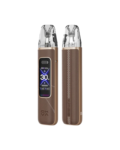 Pod система OXVA XLIM PRO 3 "Retro Brown" в коричневом цвете Pod система OXVA XLIM PRO 3 "Retro Brown" в коричневом цвете