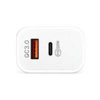 Зарядний адаптер TopTech 20W QC 3.0 + PD USB-A / USB Type-C