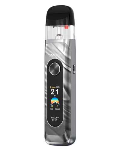 Pod система SMOK NOVO 6 KIT "Silver" у срібному кольорі
