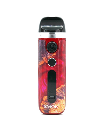 Pod система SMOK NOVO 5 KIT "Red Stabilithing Wood" в красном цвете