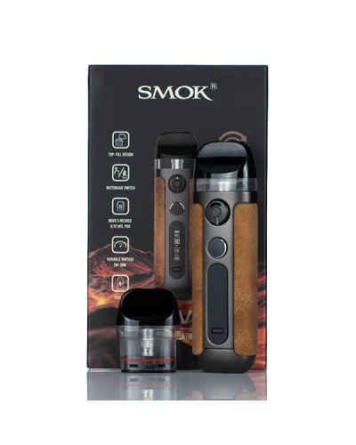 Pod система SMOK NOVO 5 KIT "Rasta Green Cobra" у зелено-синьому кольорі