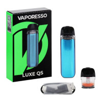 POD СИСТЕМА VAPORESSO LUXE QS POD KIT "BLUE" У БЛАКИТНОМУ КОЛЬОРІ