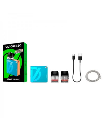 Pod-система VAPORESSO XROS 3 NANO KIT "Lilac Purple" у фіолетовому кольорі Pod-система VAPORESSO XROS 3 NANO KIT "Lilac Purple" у фіолетовому кольорі
