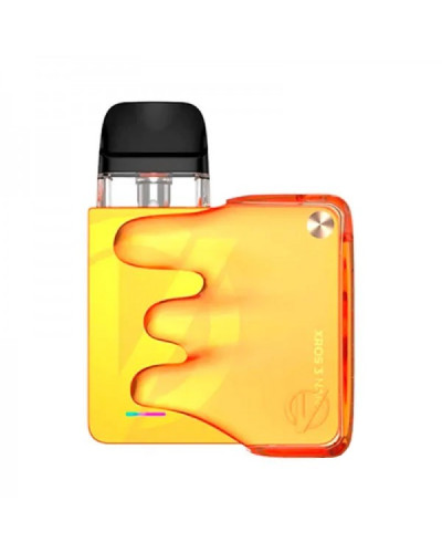 Pod-система VAPORESSO XROS 3 NANO KIT Mistery Box Verison "Vitamin Orange" у помаранчевому кольорі з накладкою