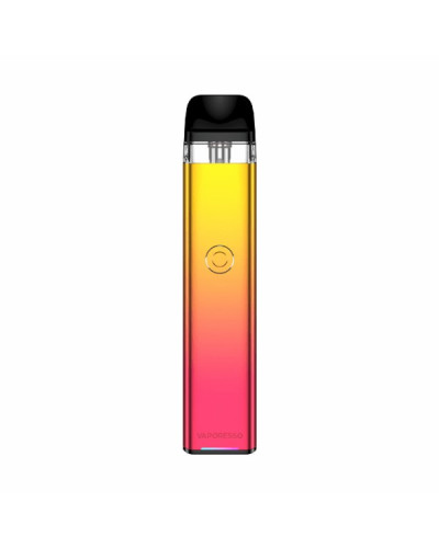 POD СИСТЕМА VAPORESSO XROS 3 "NEON SUNSET" У ЧЕРВОНО-ЖОВТОМУ КОЛЬОРІ