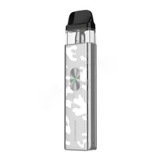 Pod-система VAPORESSO XROS 4 Mini "Camo Silver" у срібному кольорі