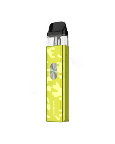 Pod-система VAPORESSO XROS 4 Mini "Camo Yellow" у жовтому кольорі
