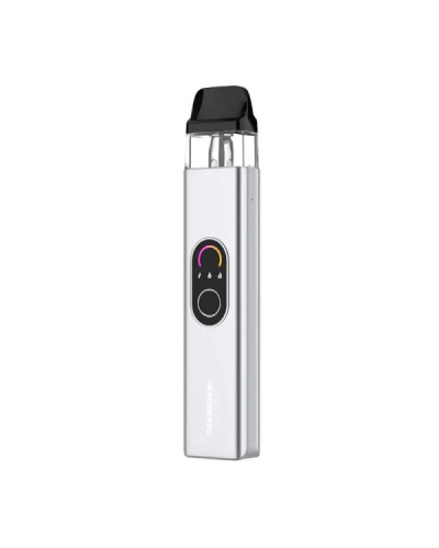 Pod-система VAPORESSO XROS 4 "Silver" у срібному кольорі