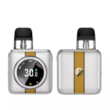 Pod система Vaporesso Xros 5 Nano "Yellow Satin" у сріблястому кольорі