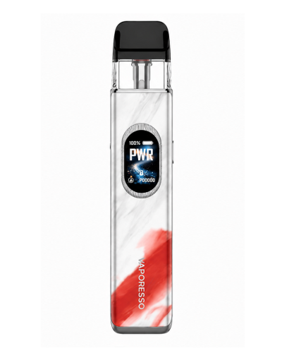 Pod-система VAPORESSO XROS 6 "Scorching Cloud" у сріблясто-червоному кольорі