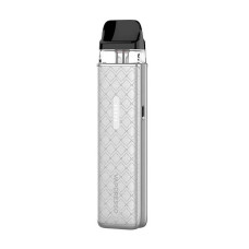 Pod-система VAPORESSO XROS 6 Mini "Leather Silver" у сріблястому кольорі