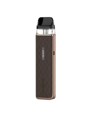 Pod-система VAPORESSO XROS 6 Mini "Leather Brown" у коричневому кольорі