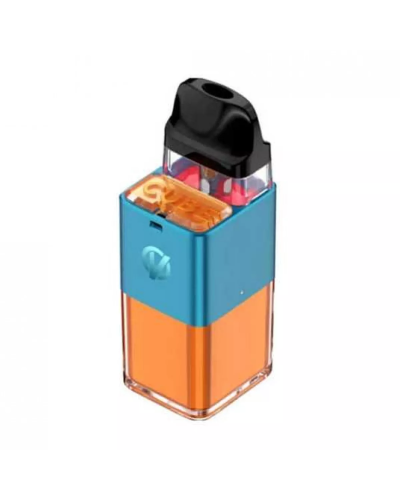 Pod-система VAPORESSO XROS CUBE "Bondi Blue" у лазурно-помаранчовому кольорі