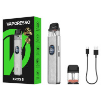 Pod-система VAPORESSO XROS 5 "Cosmic Black" у чорному кольорі