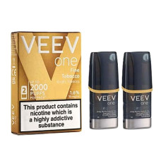 Картриджі IQOS VEEV one 2 pods Fine Tobacco (ваніль табак) 18 мг