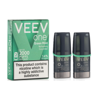 Картриджі IQOS VEEV one 2 pods Green Mint (м'ята огірок)